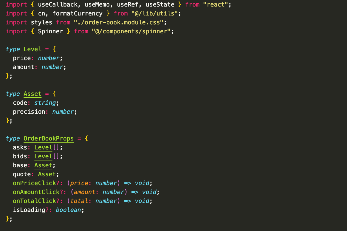 Code in Hedge UI